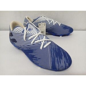 Adidas Men's Nemeziz 19.2 FG Soccer Cleats EG7222 Royal Blue White Sz 9